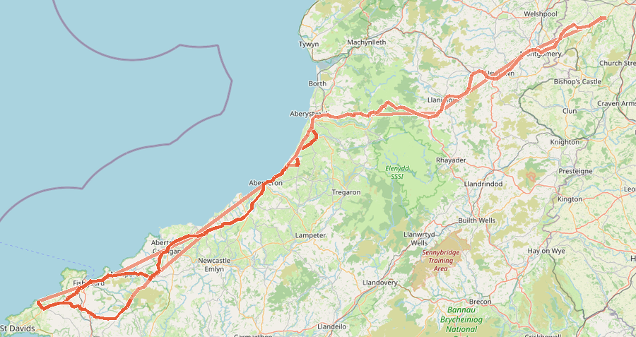 Stiperstones to St David's Road — Summer Loop (take 2)